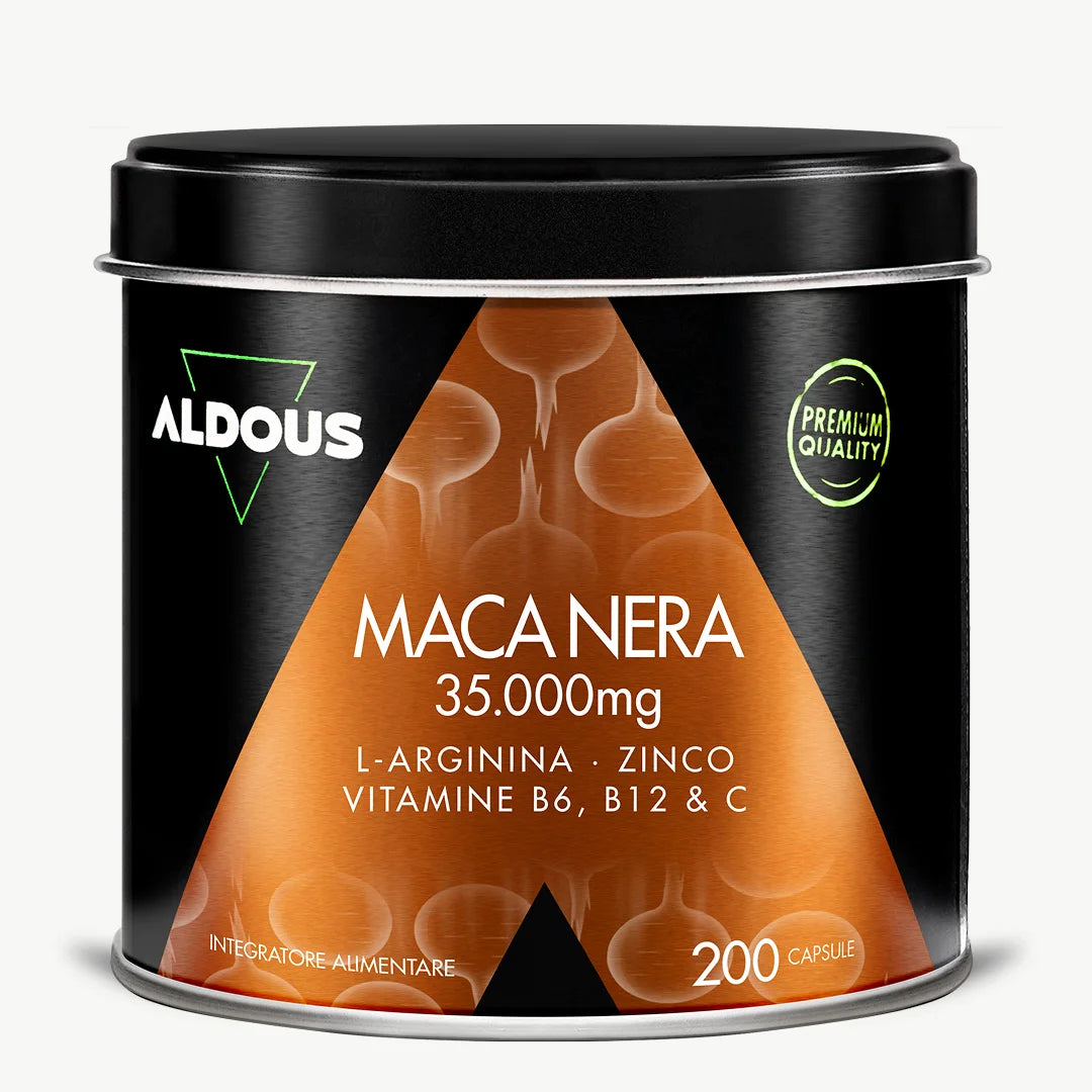 Maca Nera con L-Arginina, Zinco e Vitamine
