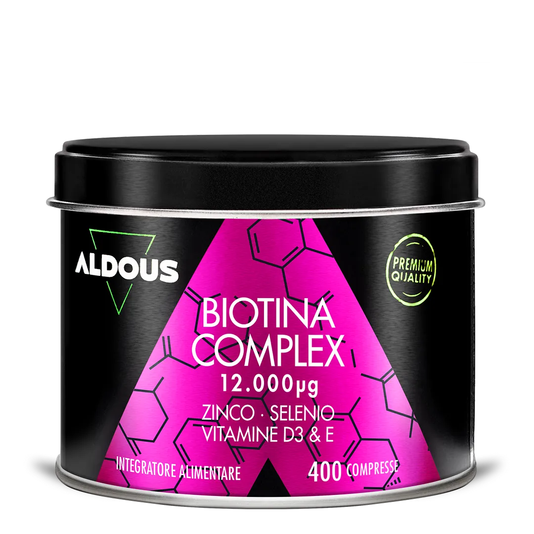Biotina con Zinco, Selenio, Vitamina D3 e Vitamina E