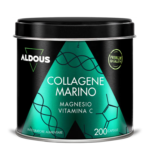 Collagene Marino Idrolizzato con Magnesio e Vitamina C