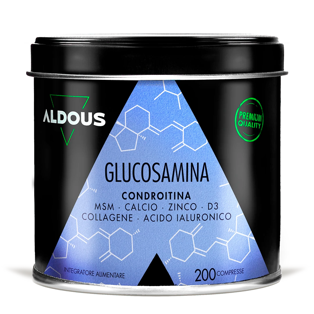 Glucosamina con condroitina, MSM, vitamine e minerali
