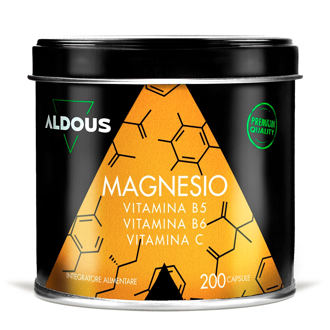 Citrato di Magnesio con Vitamina C, B5 e B6