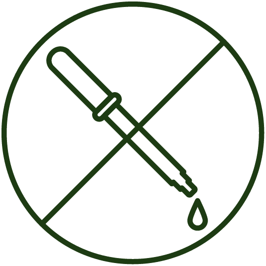 SVG del sello Senza aromi e coloranti