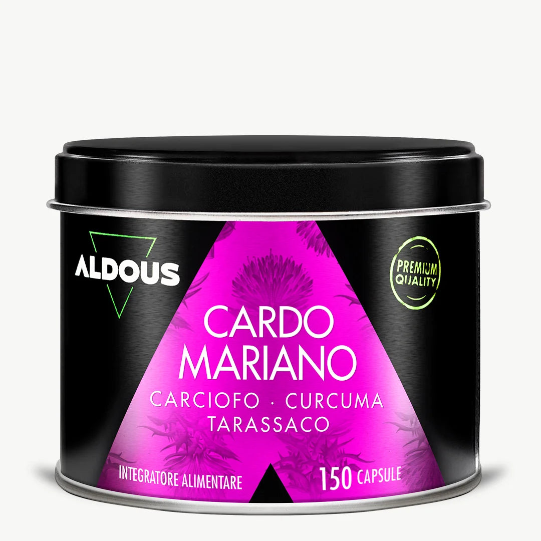 Cardo Mariano con Carciofo, Curcuma, Tarassaco e Desmodio