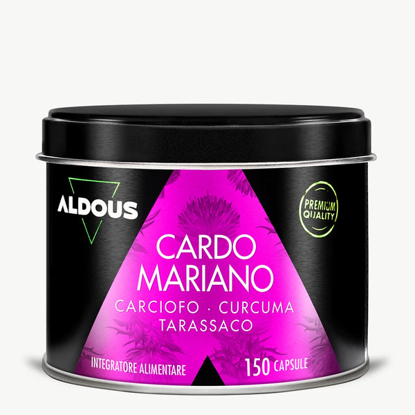Cardo Mariano con Carciofo, Curcuma, Tarassaco e Desmodio