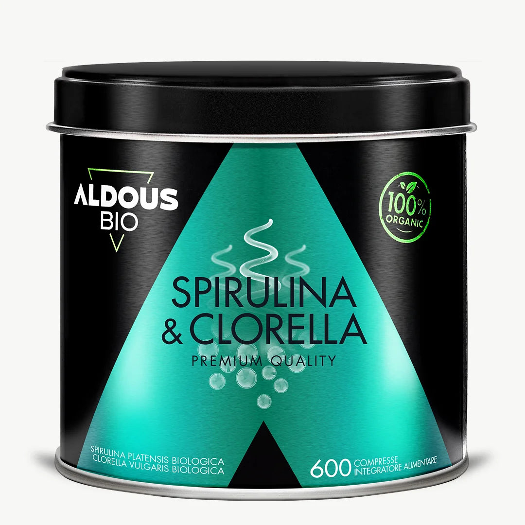 Mix di Spirulina e Clorella Biologica
