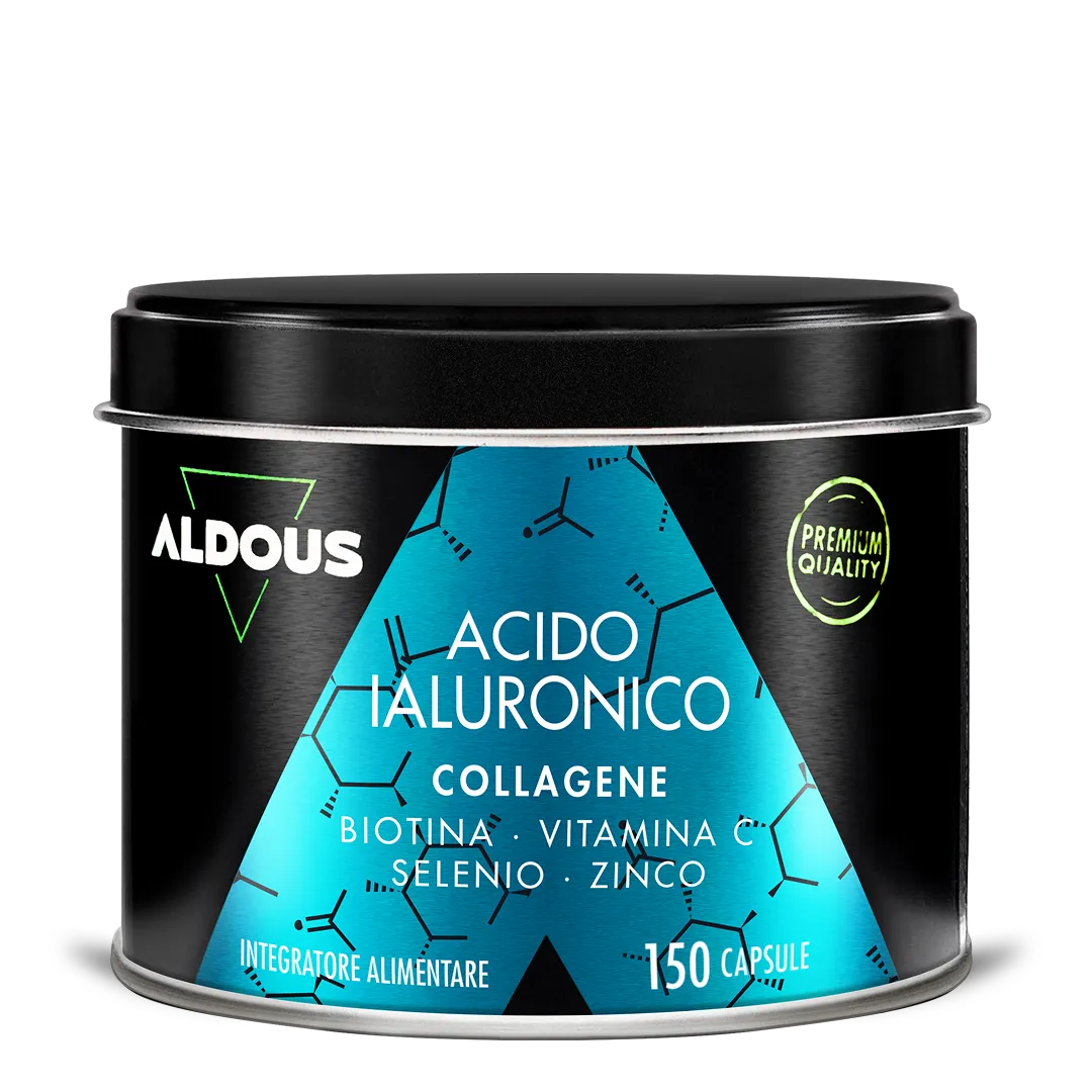 Acido Ialuronico con Collagene, Biotina, Vitamine e Minerali