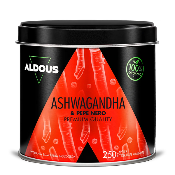Ashwagandha con Pepe Nero Biologico