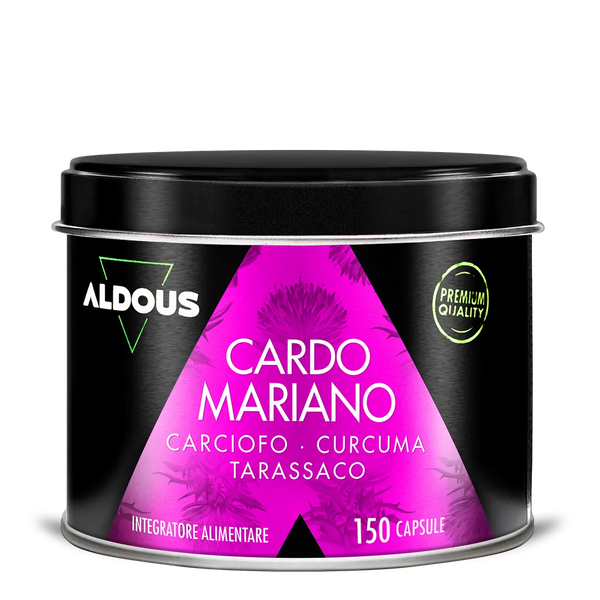 Cardo Mariano con Carciofo, Curcuma, Tarassaco e Desmodio