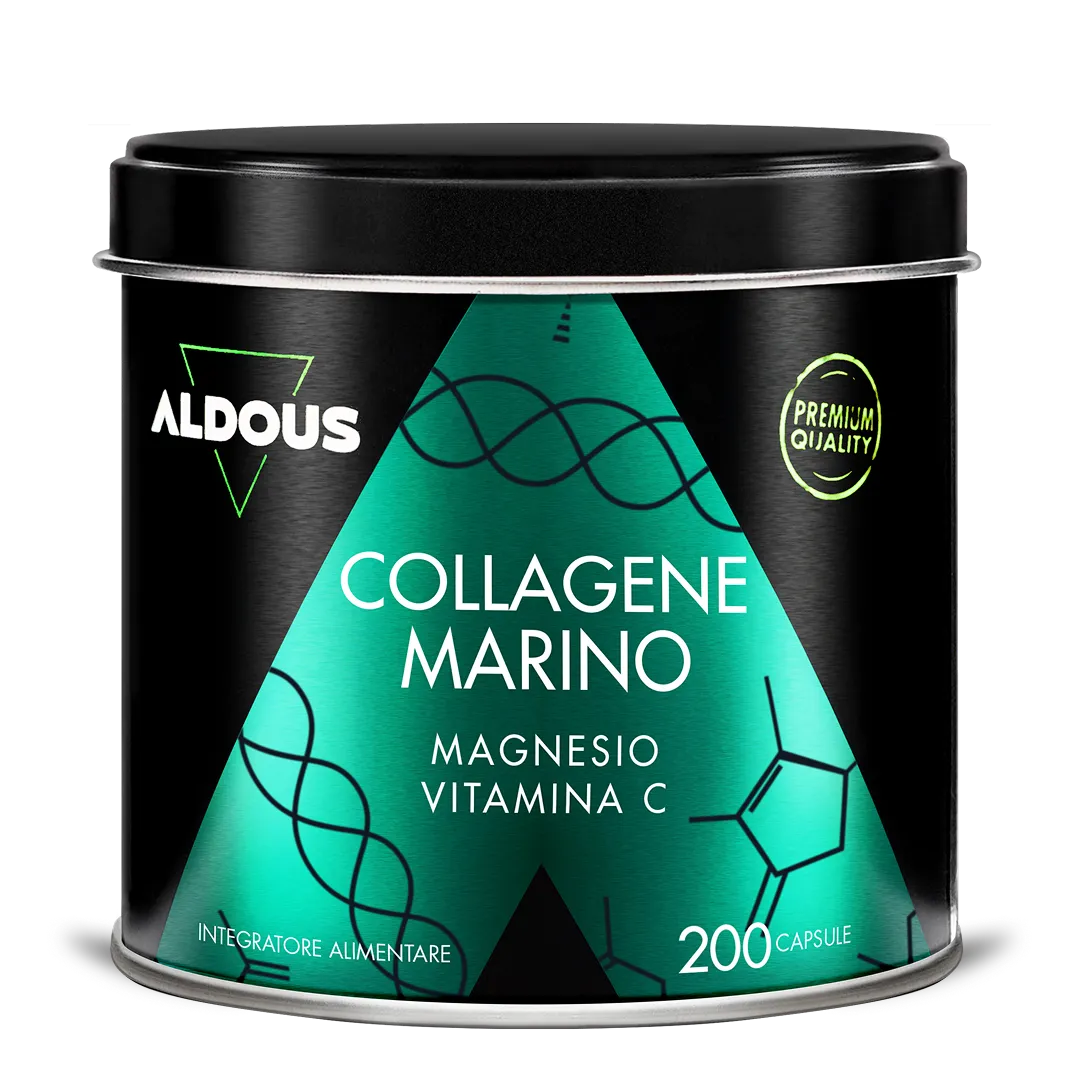 Collagene Marino Idrolizzato con Magnesio e Vitamina C