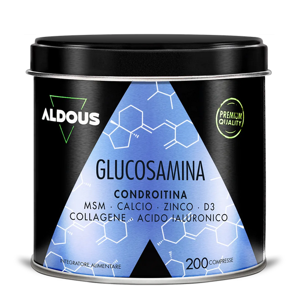 Glucosamina con condroitina, MSM, vitamine e minerali