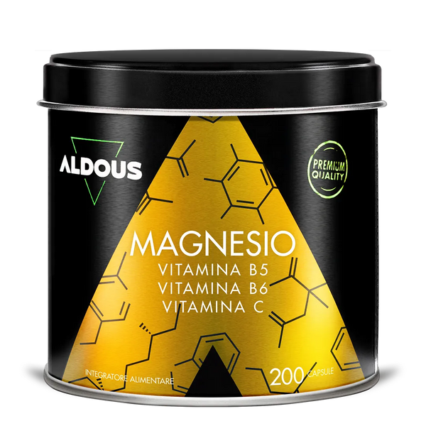 Citrato di Magnesio con Vitamina C, B5 e B6