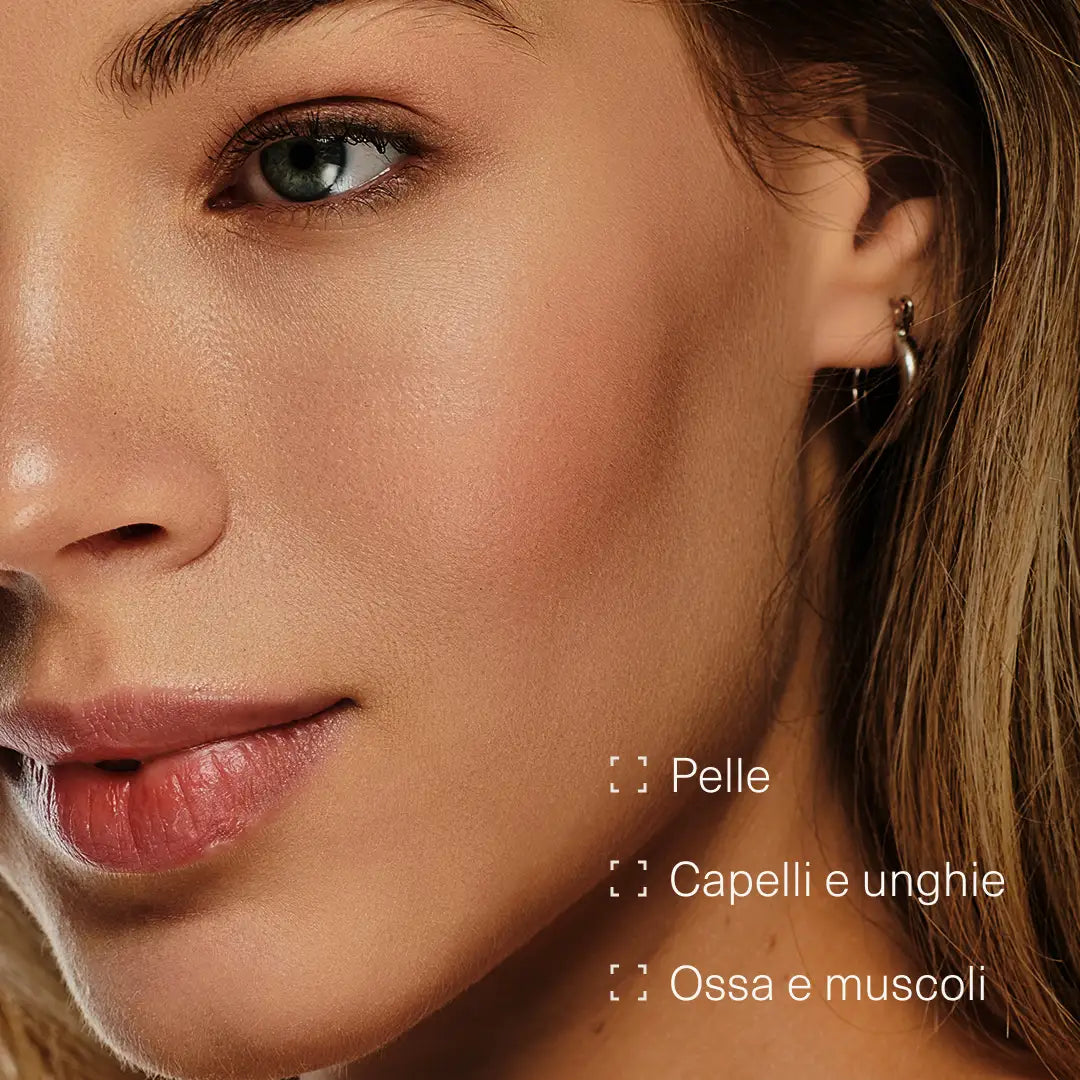 Collagene Marino Idrolizzato con Magnesio e Vitamina C