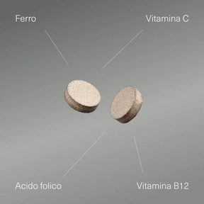 Bisglicinato di Ferro con Vitamina C, Acido Folico e B12
