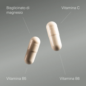 Bisglicinato di Magnesio con Vitamina B5, B6 e C