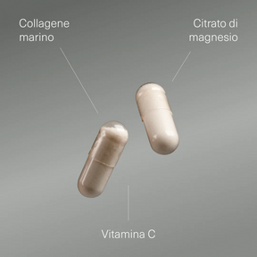 Collagene Marino Idrolizzato con Magnesio e Vitamina C