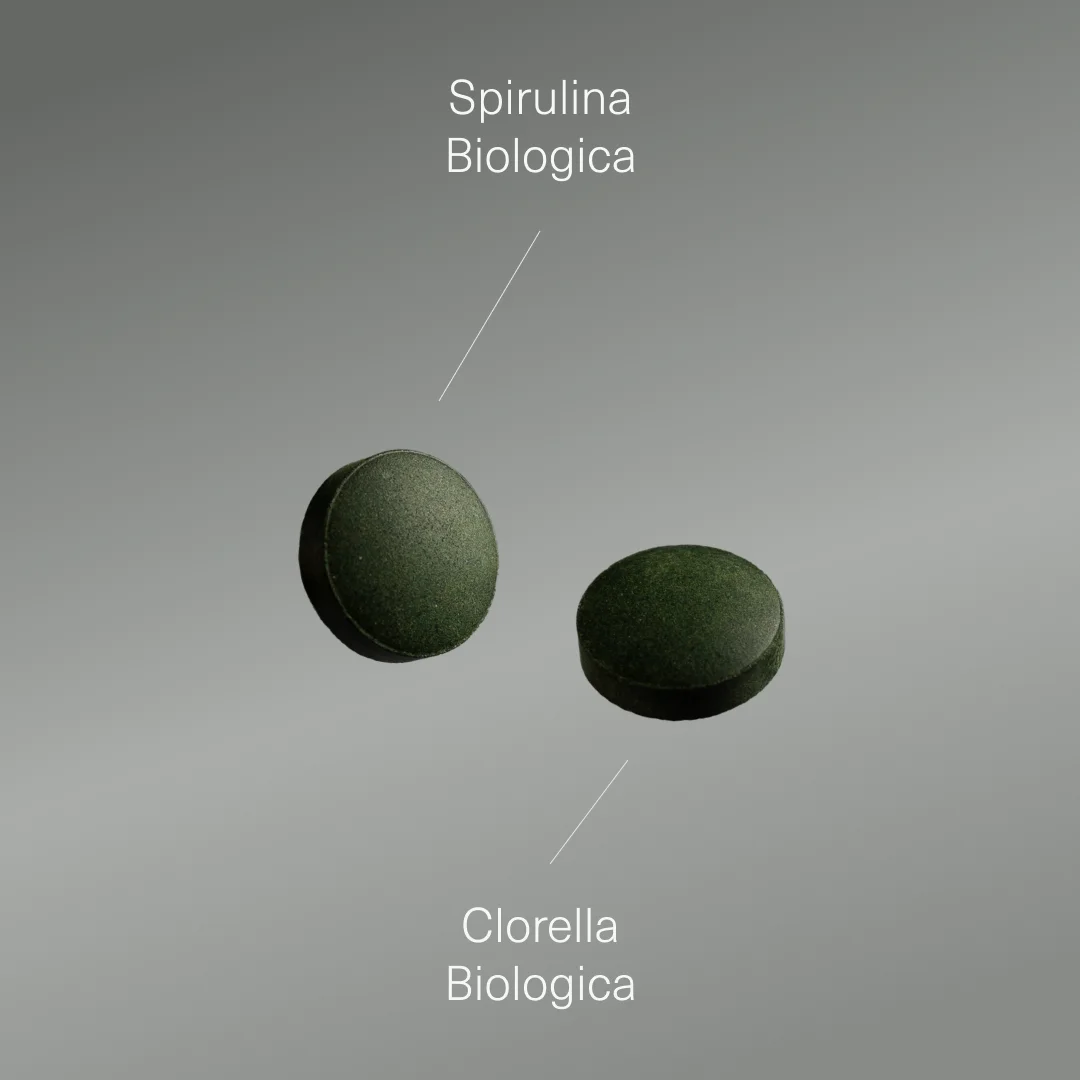 Mix di Spirulina e Clorella Biologica