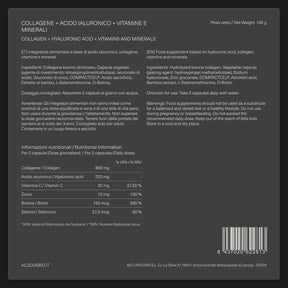 Acido Ialuronico con Collagene, Biotina, Vitamine e Minerali