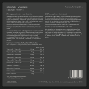 Vitamina B Complex con Vitamina C