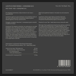 Riso Rosso Fermentato con Coenzima Q10
