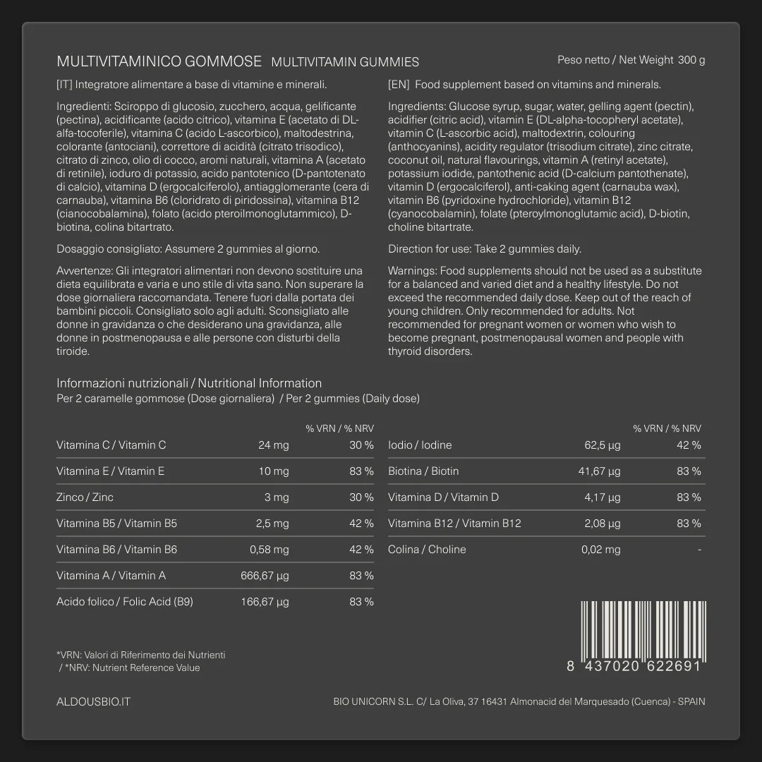 Multivitaminico Gummies