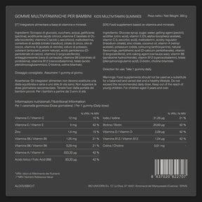 Multivitaminico per bambini Gummies