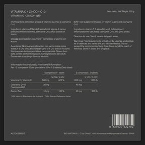 Vitamina C con Zinco e Coenzima Q10