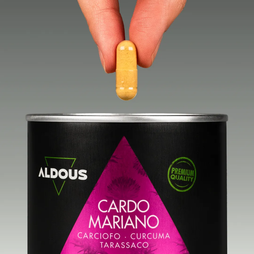 Cardo Mariano con Carciofo, Curcuma, Tarassaco e Desmodio