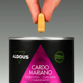 Cardo Mariano con Carciofo, Curcuma, Tarassaco e Desmodio