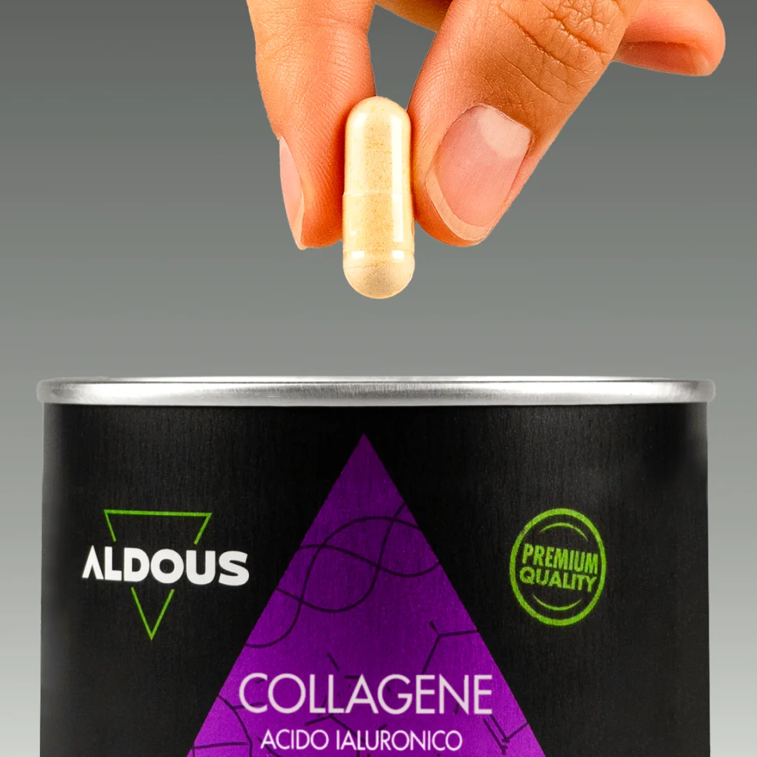 Collagene Idrolizzato con Acido Ialuronico, Coenzima Q10, Zinco e Vitamine