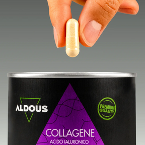 Collagene Idrolizzato con Acido Ialuronico, Coenzima Q10, Zinco e Vitamine