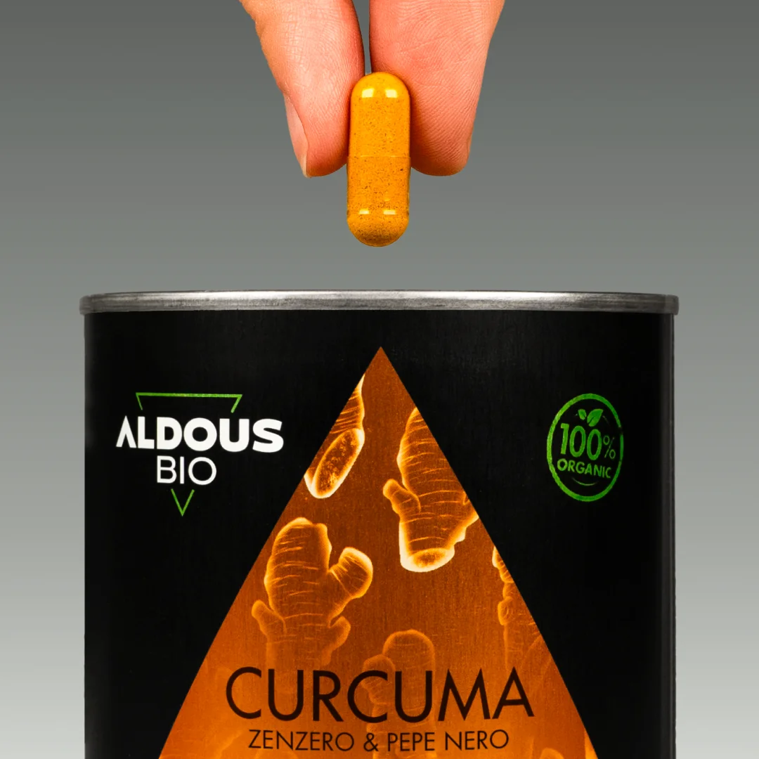 Curcuma Biologica con Zenzero, Pepe Nero e Probiotici
