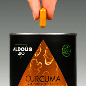 Curcuma Biologica con Zenzero, Pepe Nero e Probiotici