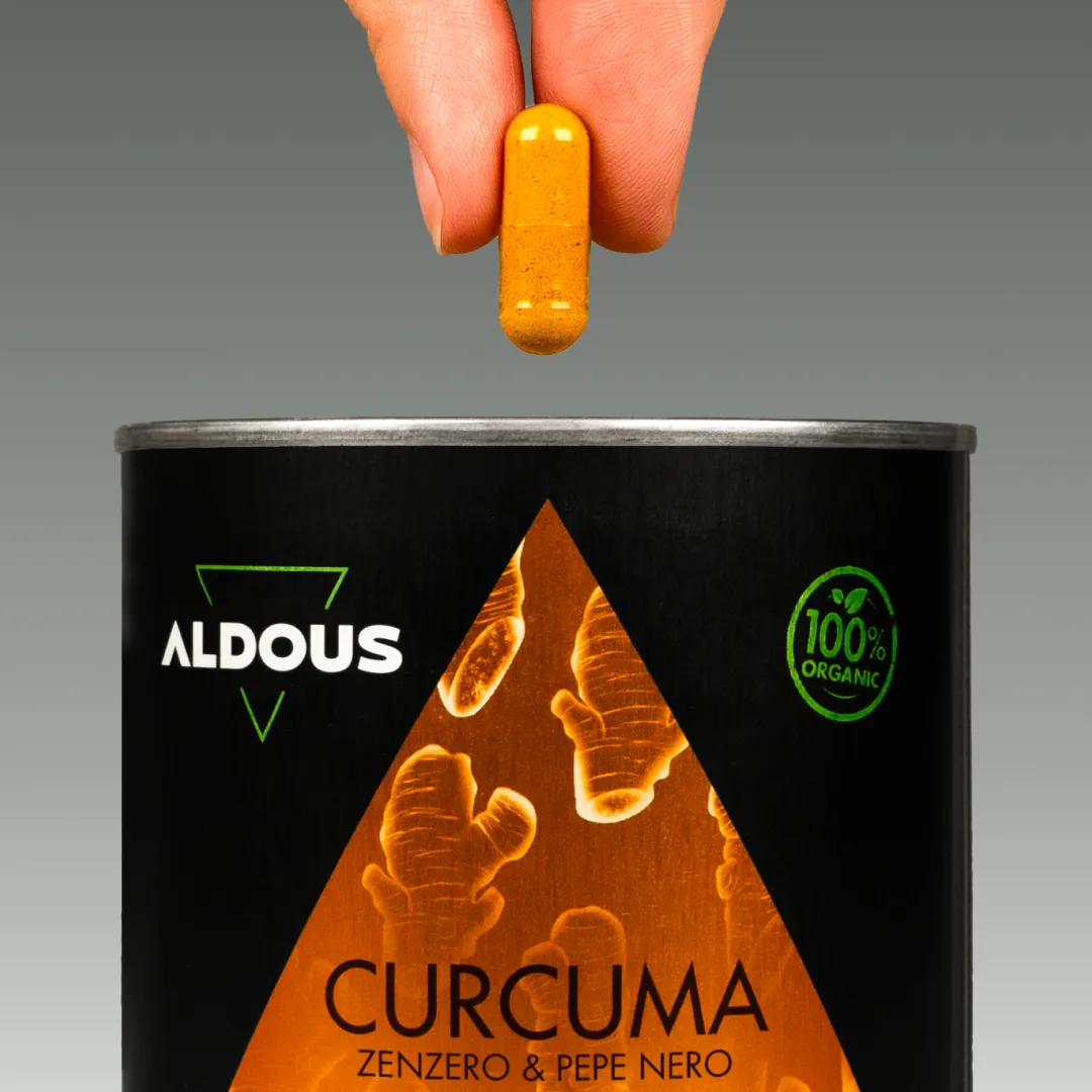 Curcuma Biologica con Zenzero, Pepe Nero e Probiotici