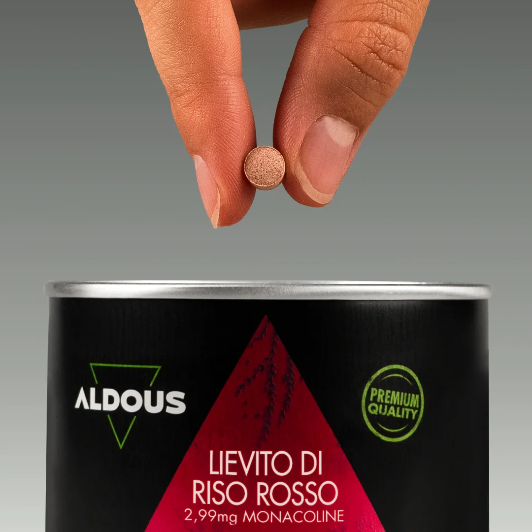 Riso Rosso Fermentato con Coenzima Q10