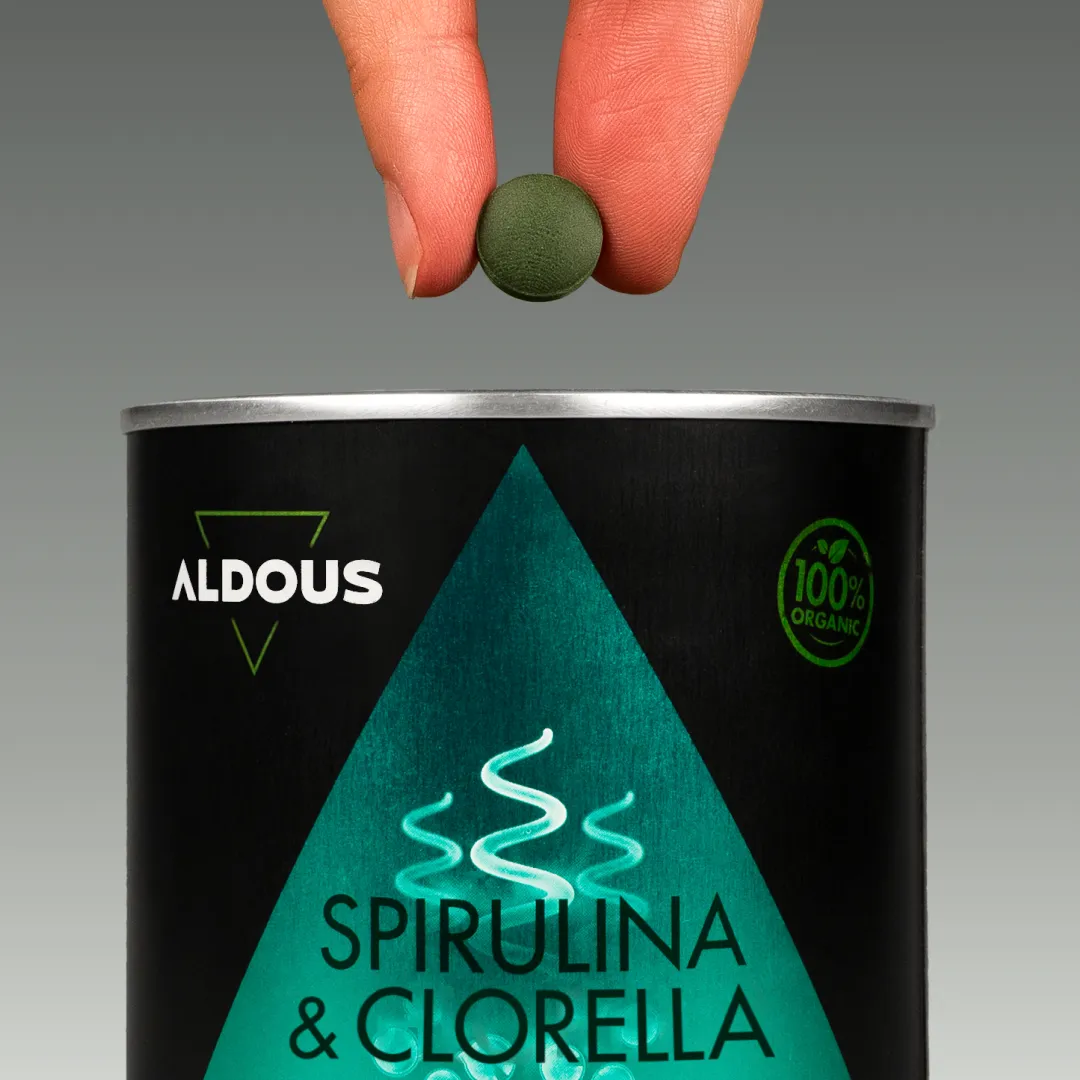 Mix di Spirulina e Clorella Biologica