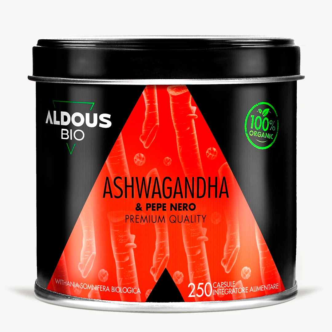 Ashwagandha con Pepe Nero Biologico