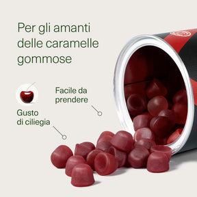 Ashwagandha in caramelle gommose