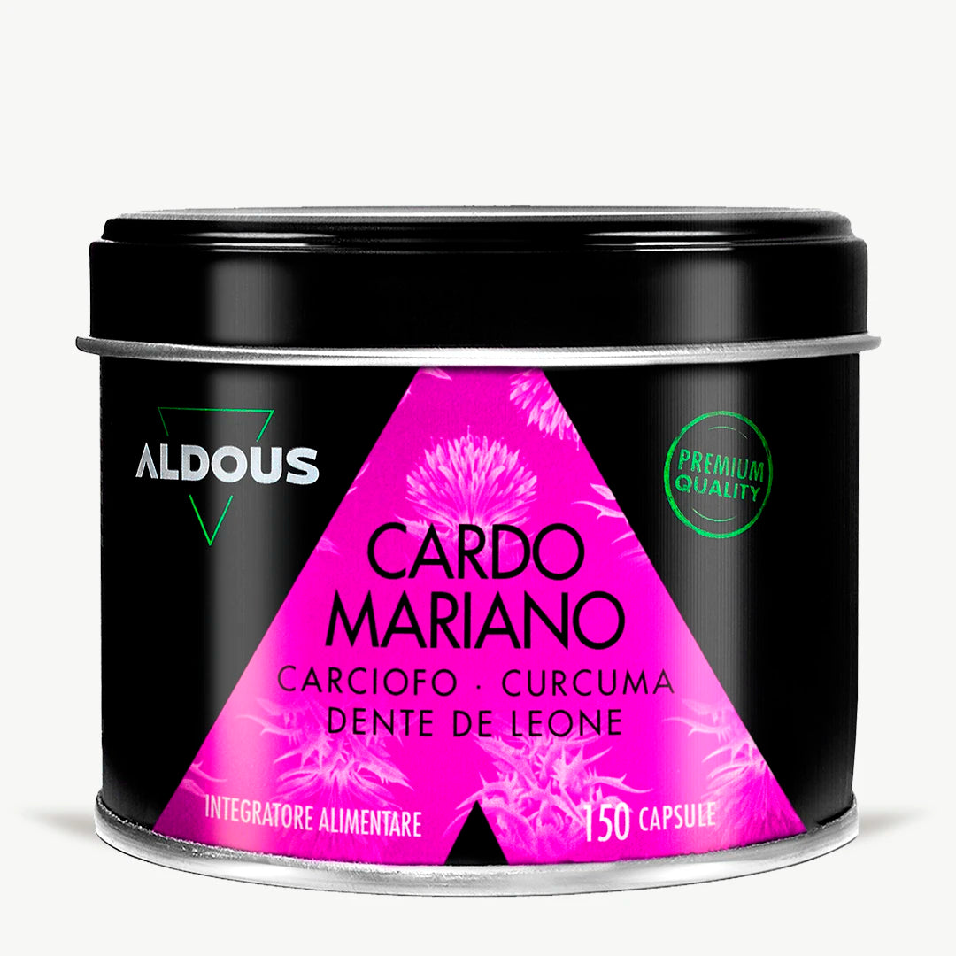 Cardo Mariano con Carciofo, Curcuma, Tarassaco e Desmodio