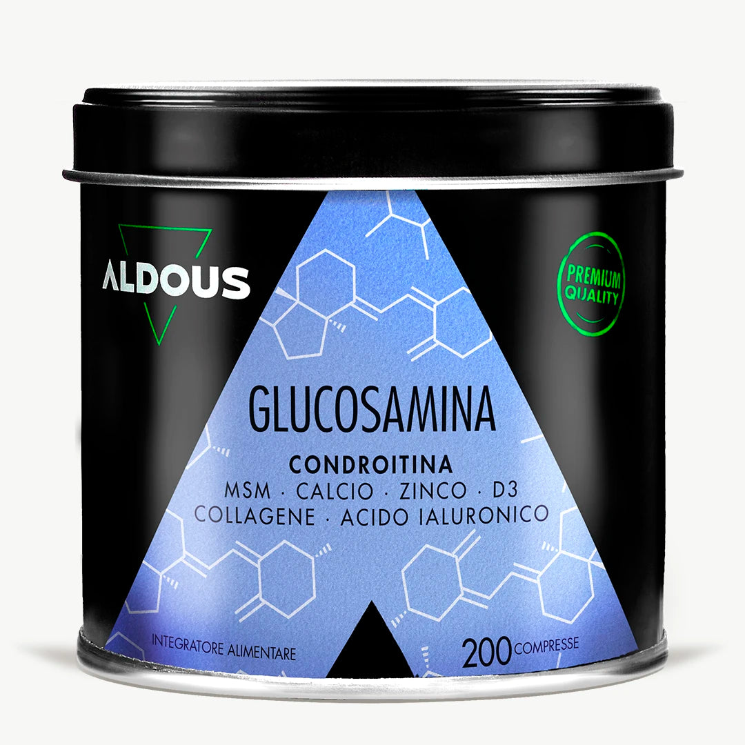 Glucosamina con condroitina, MSM, vitamine e minerali