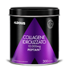 Confezione di collagene idrolizzato in polvere di Aldous. 300 grammi. Gusto neutro. Peptan. Dose giornaliera: 10 grammi.