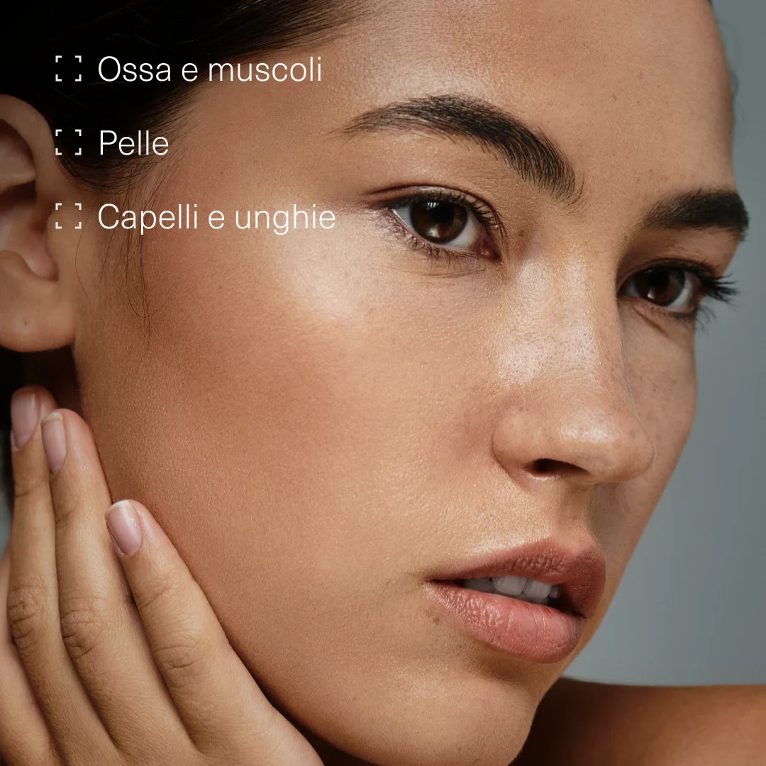 Benefici del collagene in polvere di Aldous: ossa e muscoli, pelle, capelli e...
