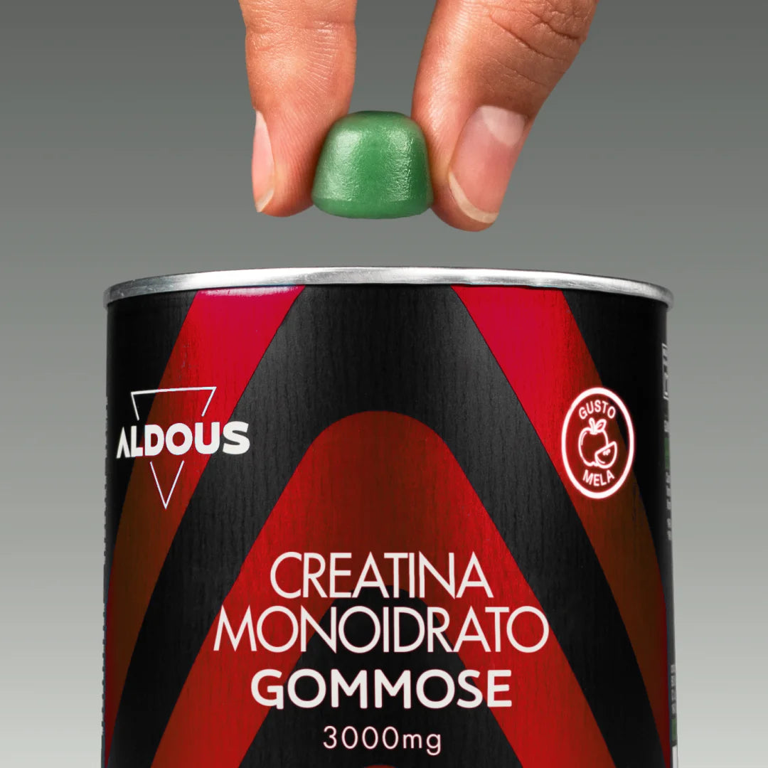 Creatina Monoidrato in Caramelle Gommose