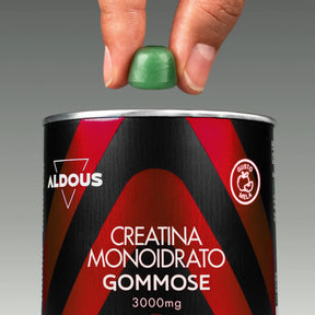 Creatina Monoidrato in Caramelle Gommose