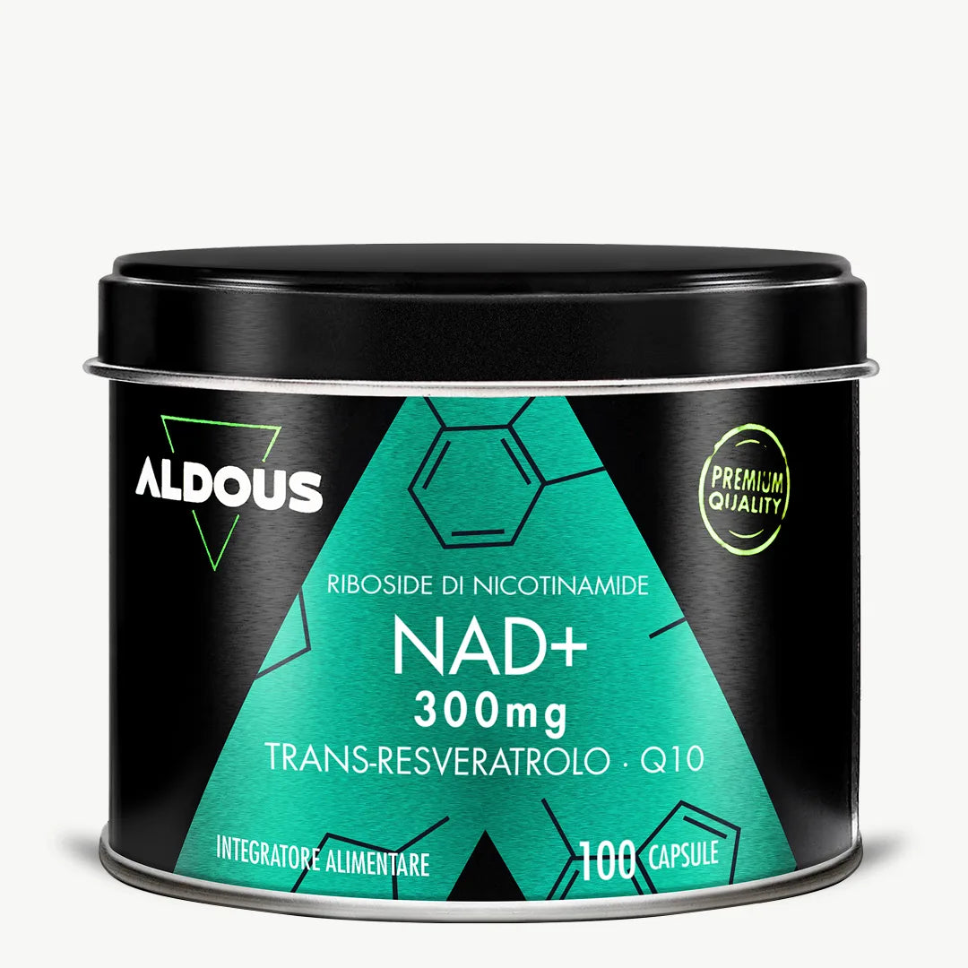 NAD+ con Resveratrolo e Coenzima Q10