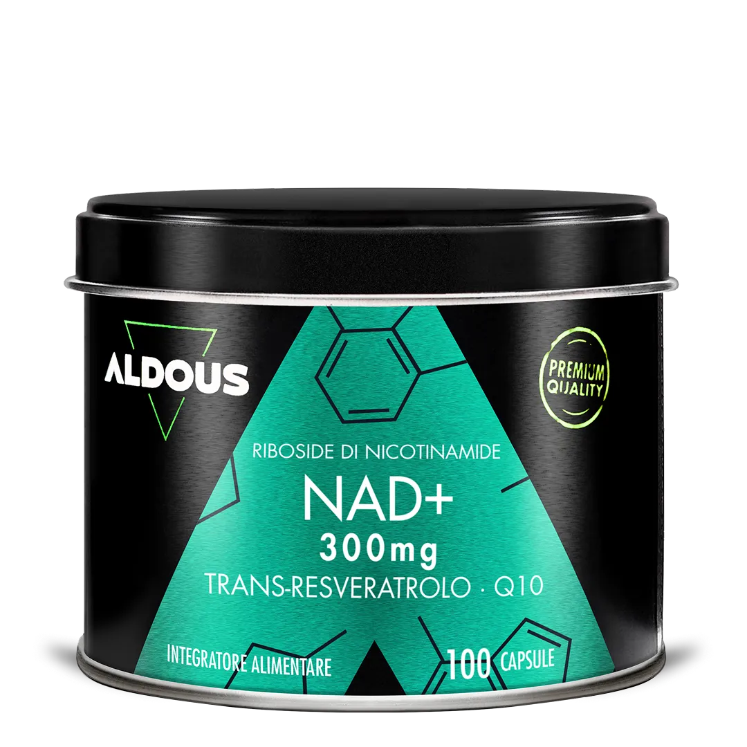 NAD+ con Resveratrolo e Coenzima Q10