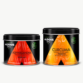 Pack Ashwagandha Biologico KSM-66 ® + Curcuma Biologica