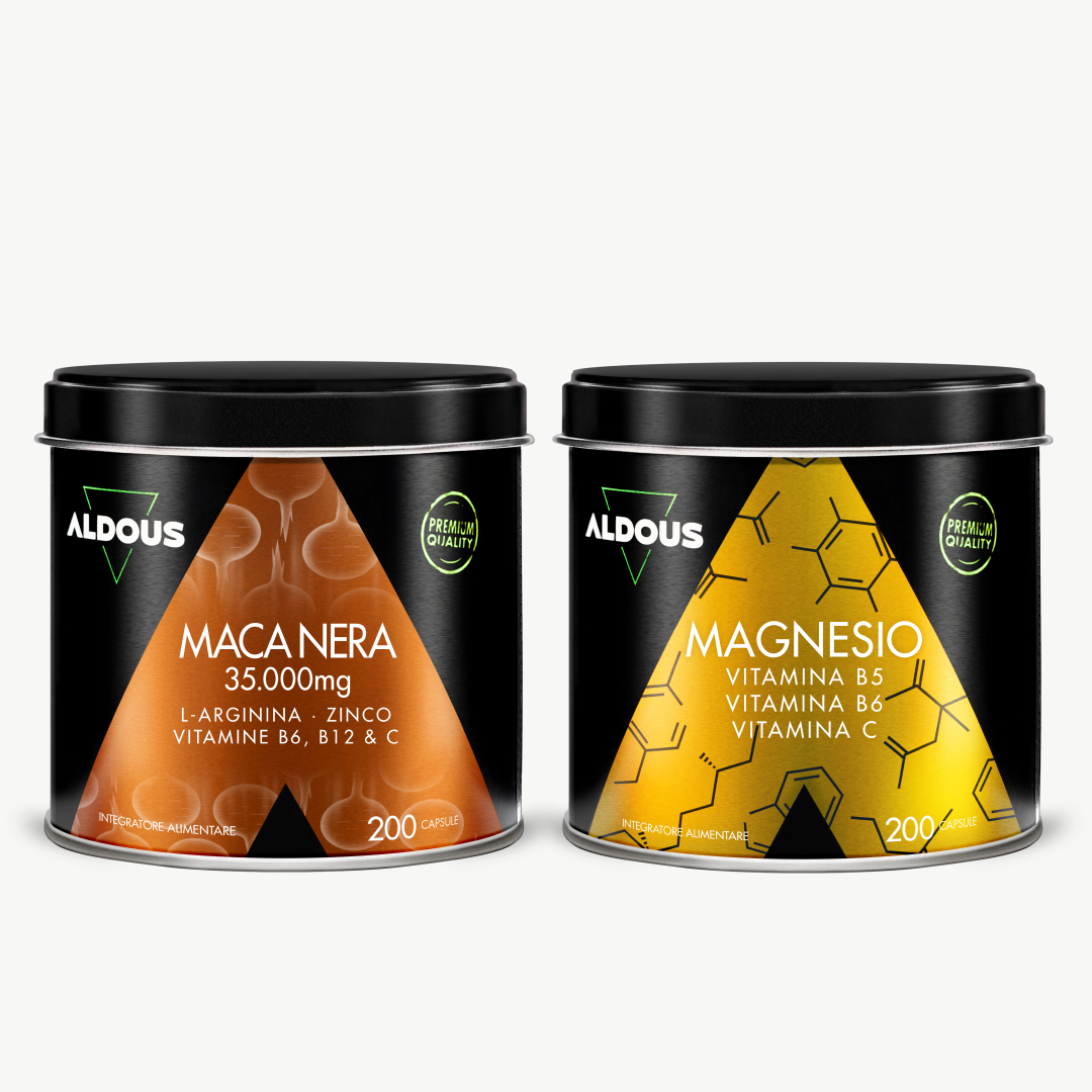 Pack Citrato di Magnesio Puro + Maca Nera