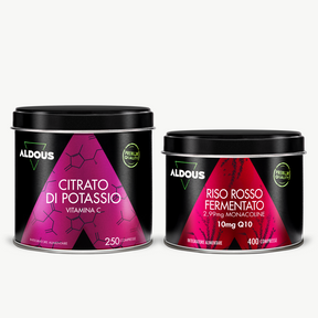 Pack Potassio con Vitamina C + Riso Rosso Fermentato