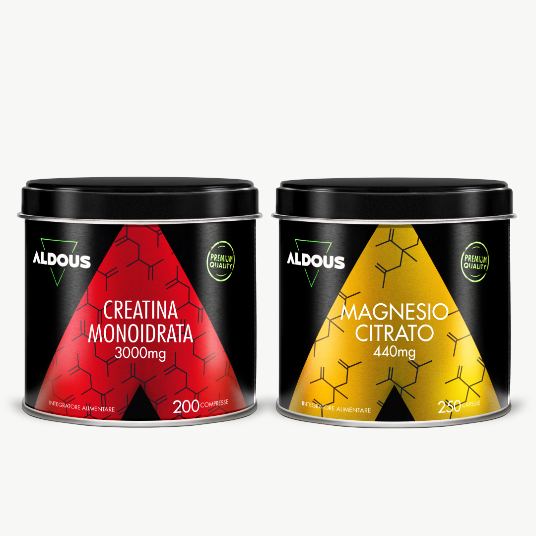 Pack Creatina Monoidrata + Citrato di Magnesio Puro