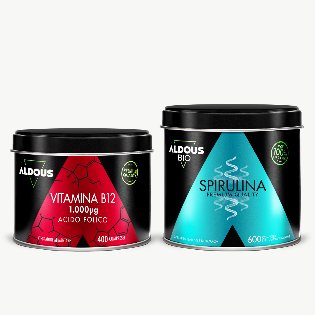 Pack Vitamina B12 + Spirulina Biologica